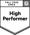 G2 High Performer EMEA Fall 2026 [Time & Attendance]